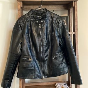 Kenneth Cole faux leather jacket
